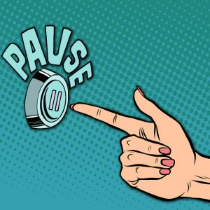 pause button